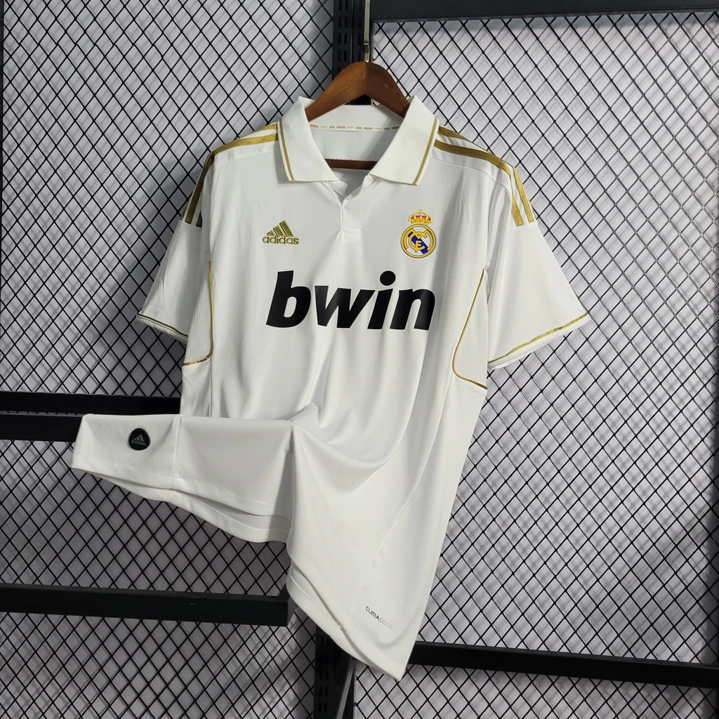 Camisa Retrô Real Madrid II 11/12 - Preta