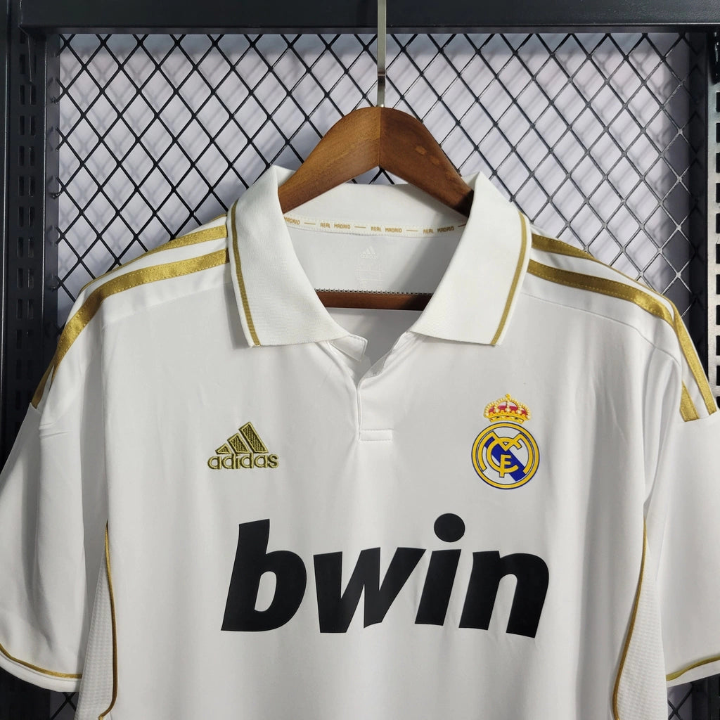 Camisa Retrô Real Madrid II 11/12 - Preta