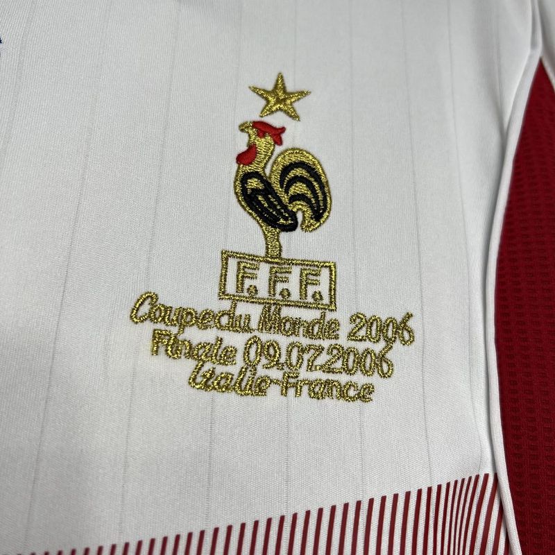 Camisa da Seleção da França Retro 2006 ll