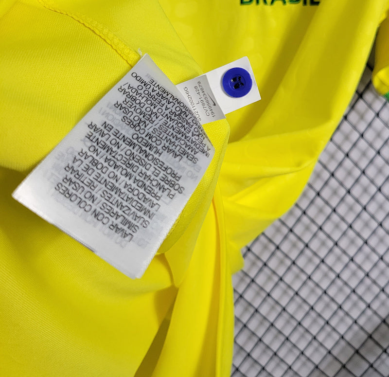 Camisa Seleção Brasil Feminino l 22/23 - Amarelo